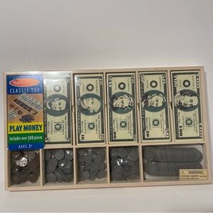 Melissa & Doug Play Money Set